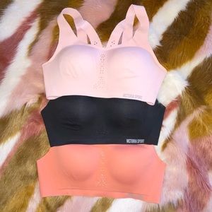 3 Victoria Sport 36C Angel Max Sports Bra Top Victorias Secret VS Like New